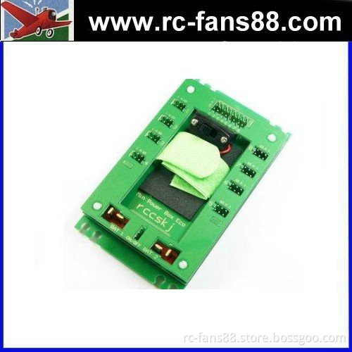 Dual Power Input Servo Distribution Board Economy Version (W/O CDI Remote Switch)